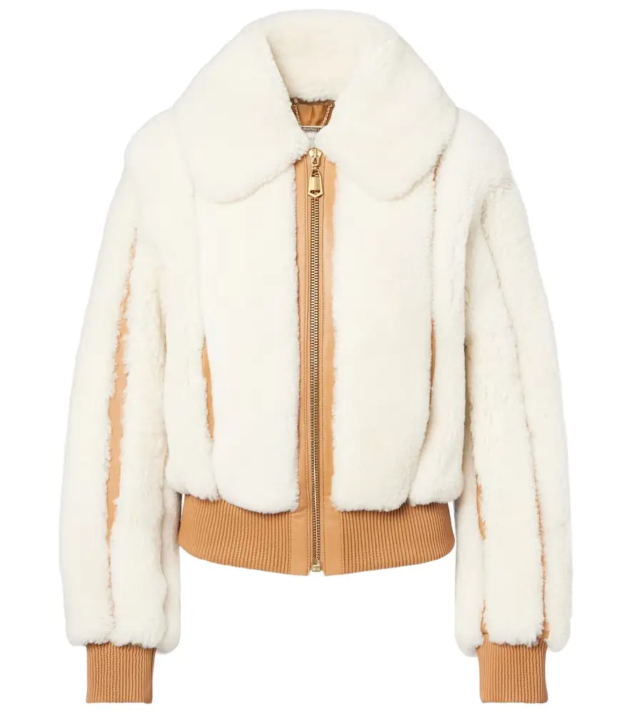 Zimmermann Story shearling bomber jacket