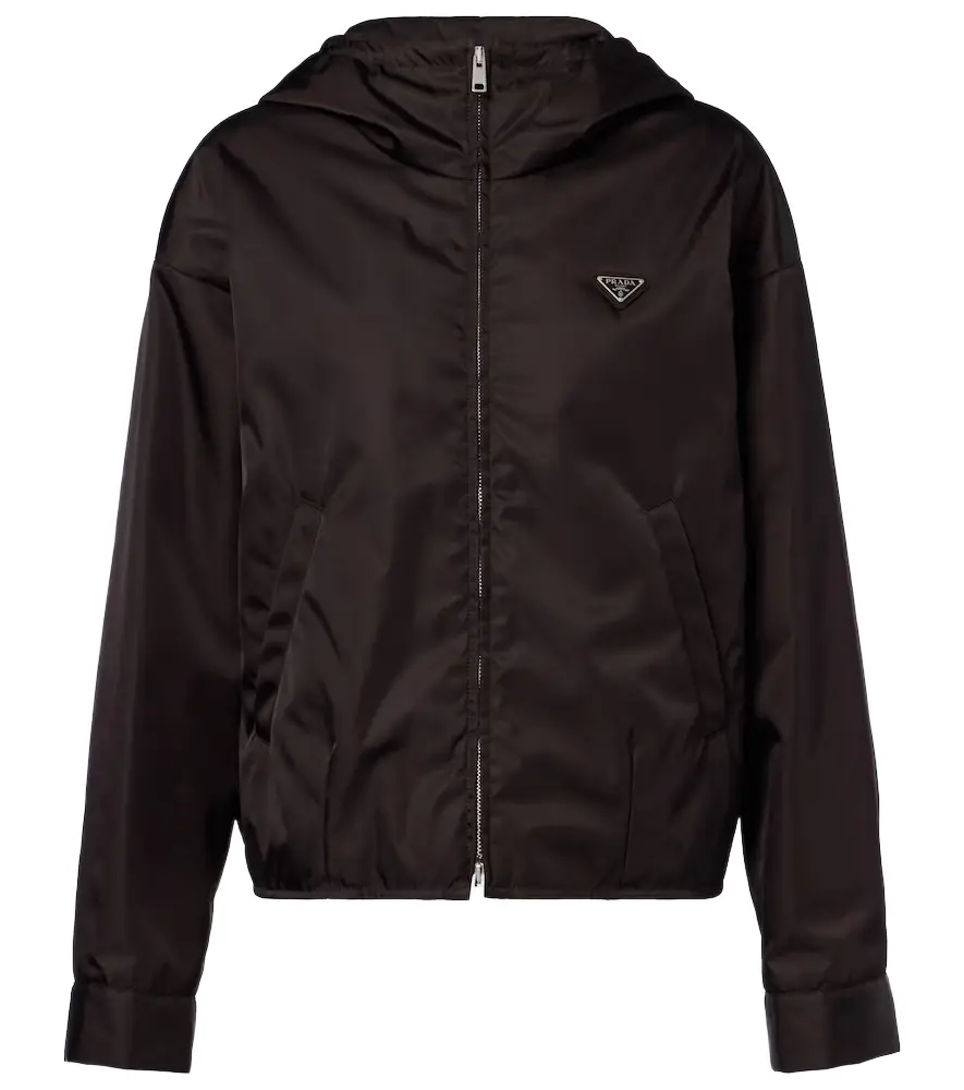 Prada Re-Nylon hooded jacket