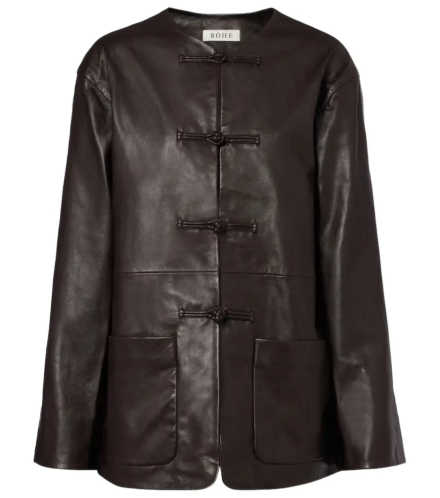 Rohe Róhe Marie leather jacket