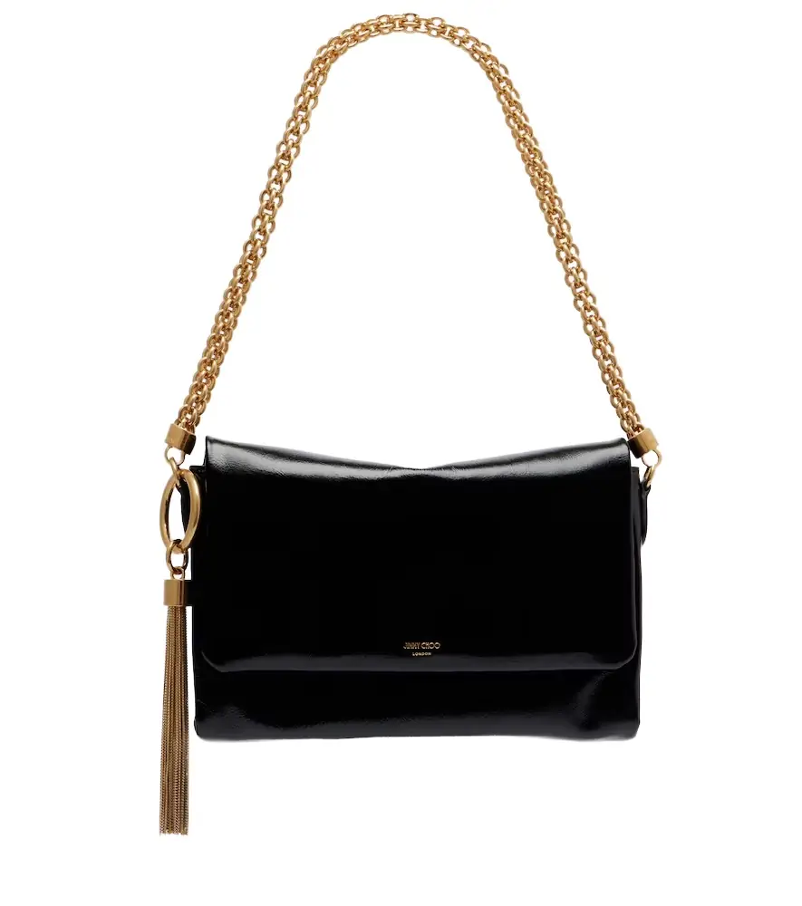 Jimmy Choo Callie Flap leather shoulder bag