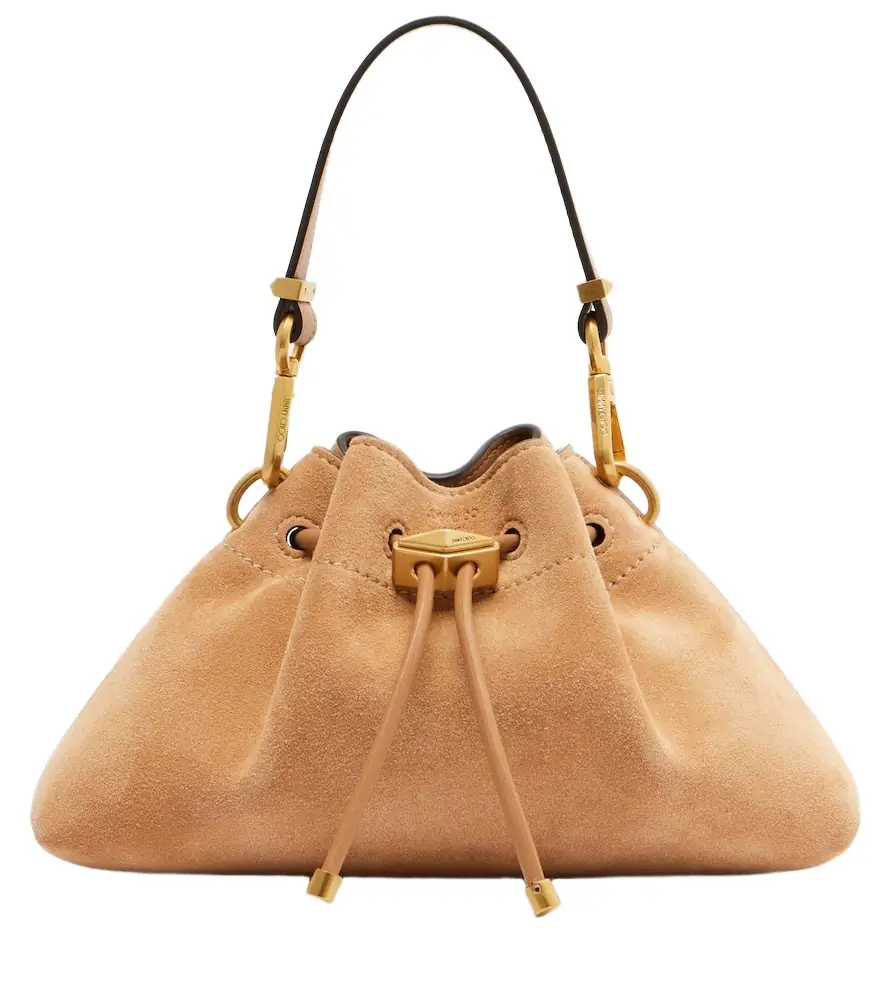 Jimmy Choo Cinch Small suede tote bag