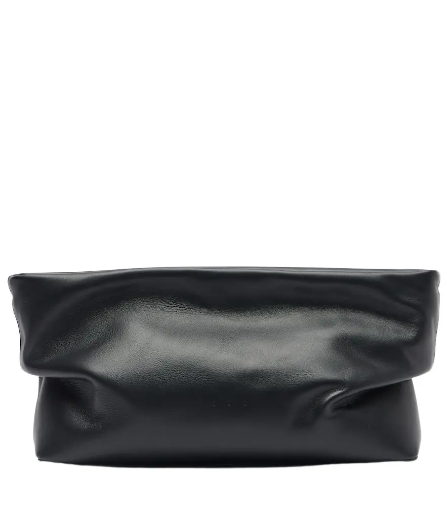Aesther Ekme Nina Medium leather clutch
