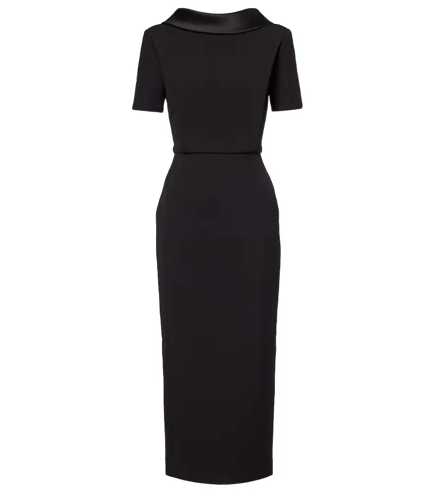 Roland Mouret Crêpe midi dress