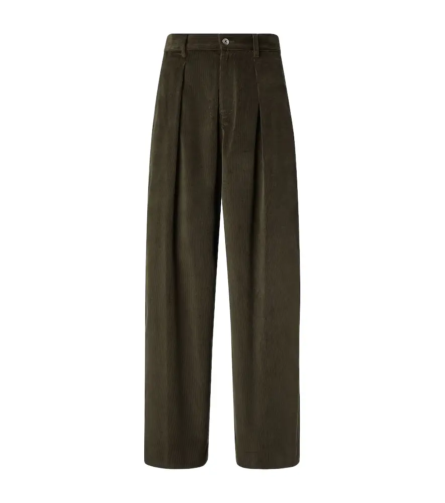 JW Anderson Cotton corduroy wide-leg pants