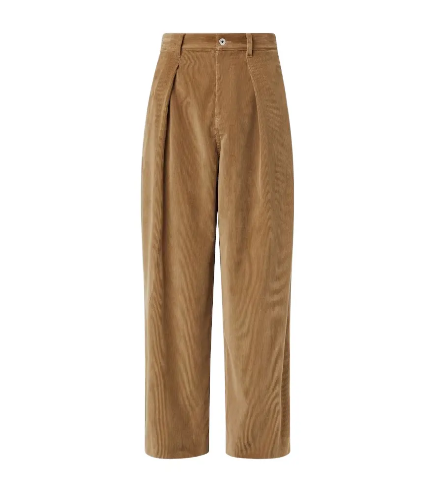JW Anderson Cotton corduroy wide-leg pants