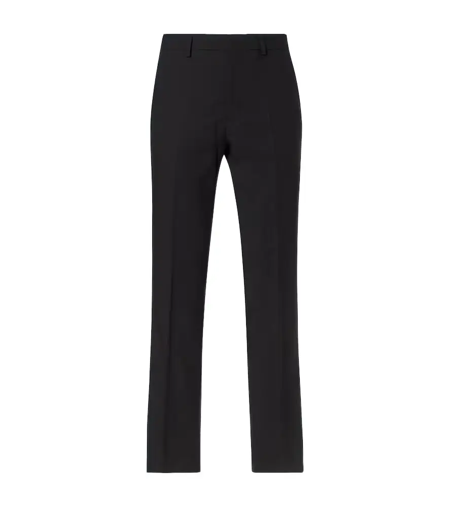 Ami Paris Virgin wool gabardine straight pants