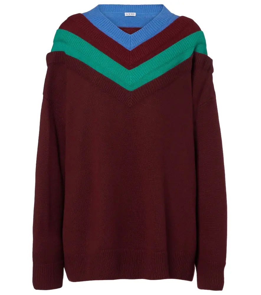 Loewe Trompe l'ail wool sweater