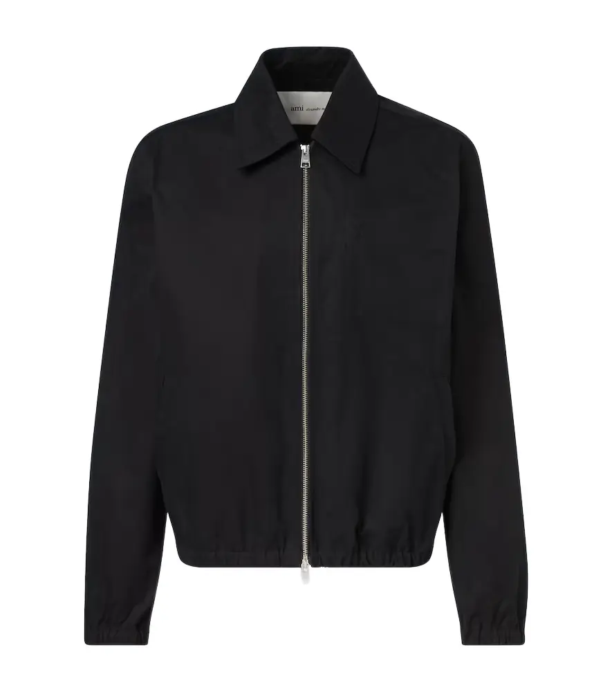 Ami Paris Ami De Caur cotton gabardine jacket