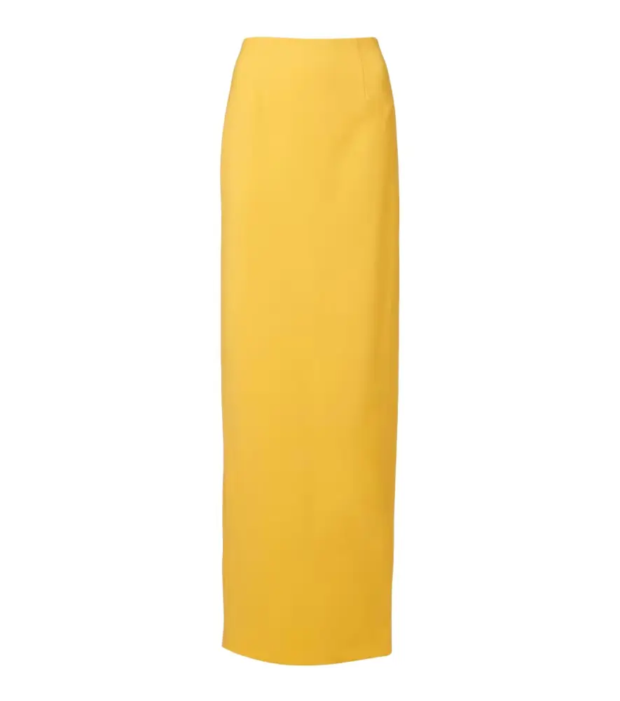 Carolina Herrera Wool-blend maxi skirt