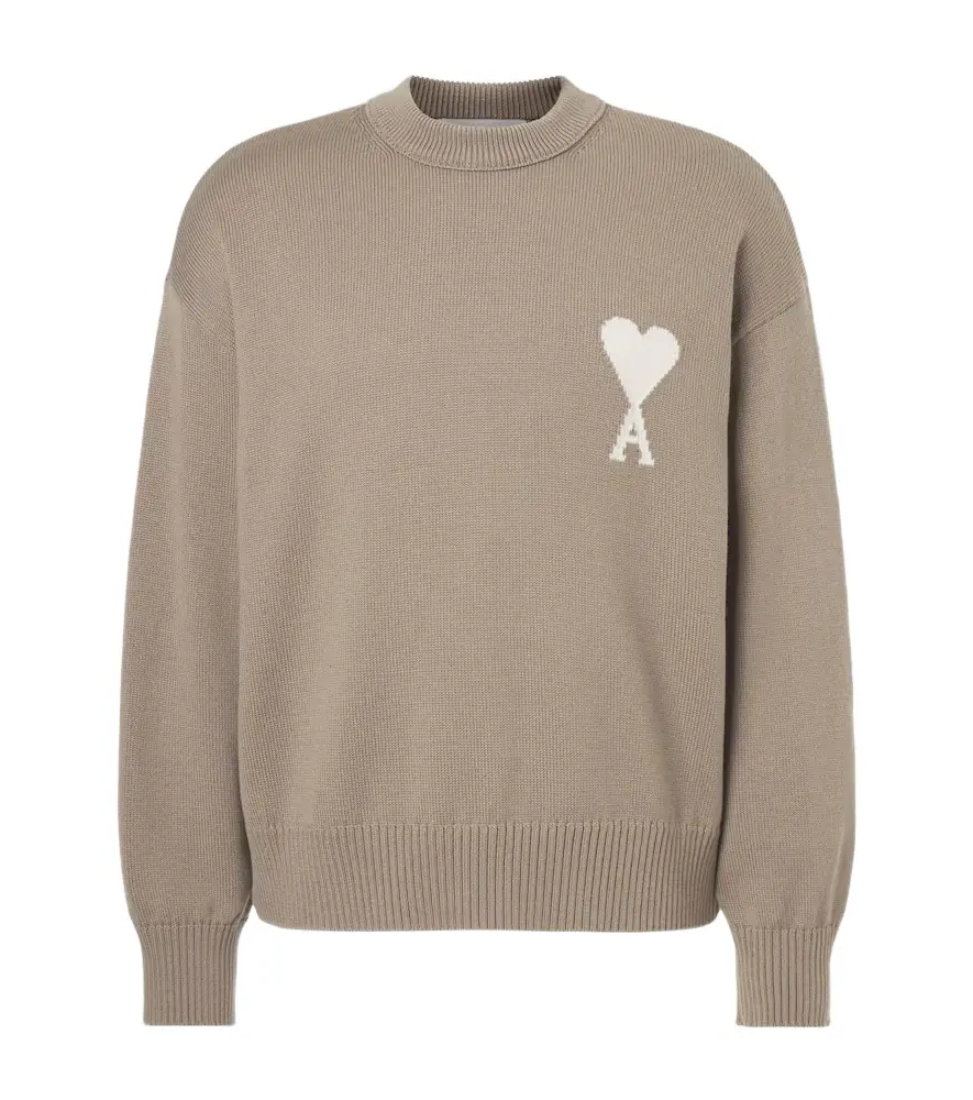 Ami Paris Ami De Caur wool and cotton sweater