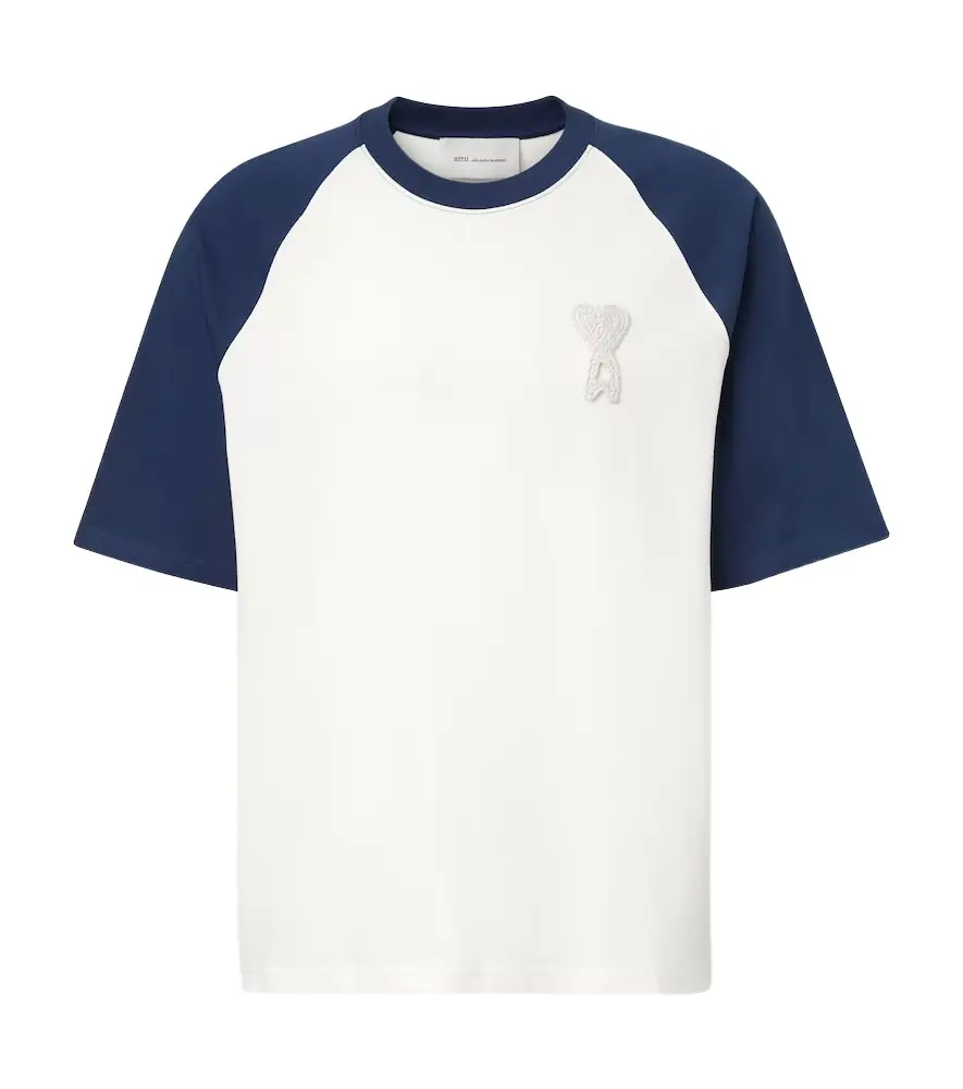 Ami Paris Ami De Caur cotton jersey T-shirt