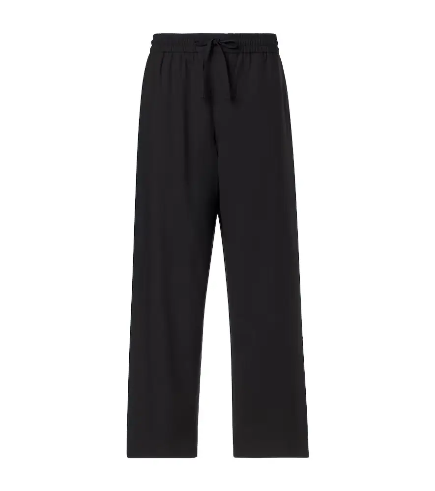Ami Paris Virgin wool gabardine straight pants