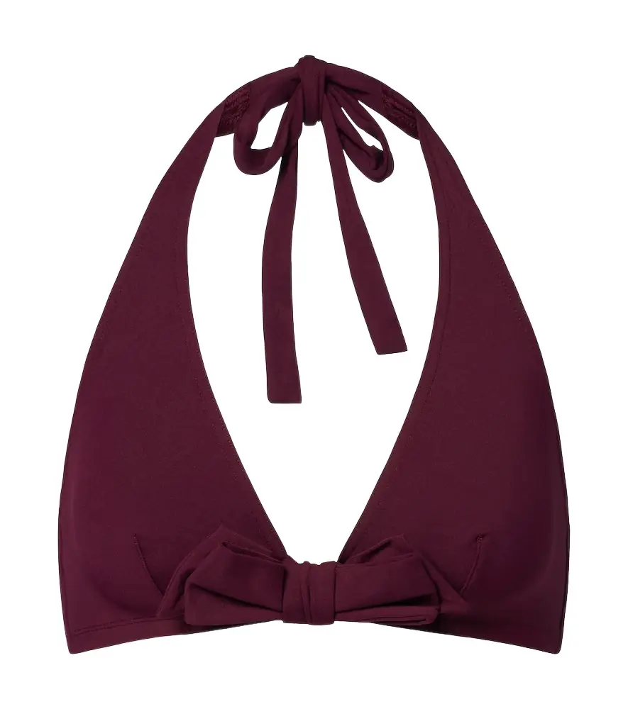 Eres Style bow-detail bikini top