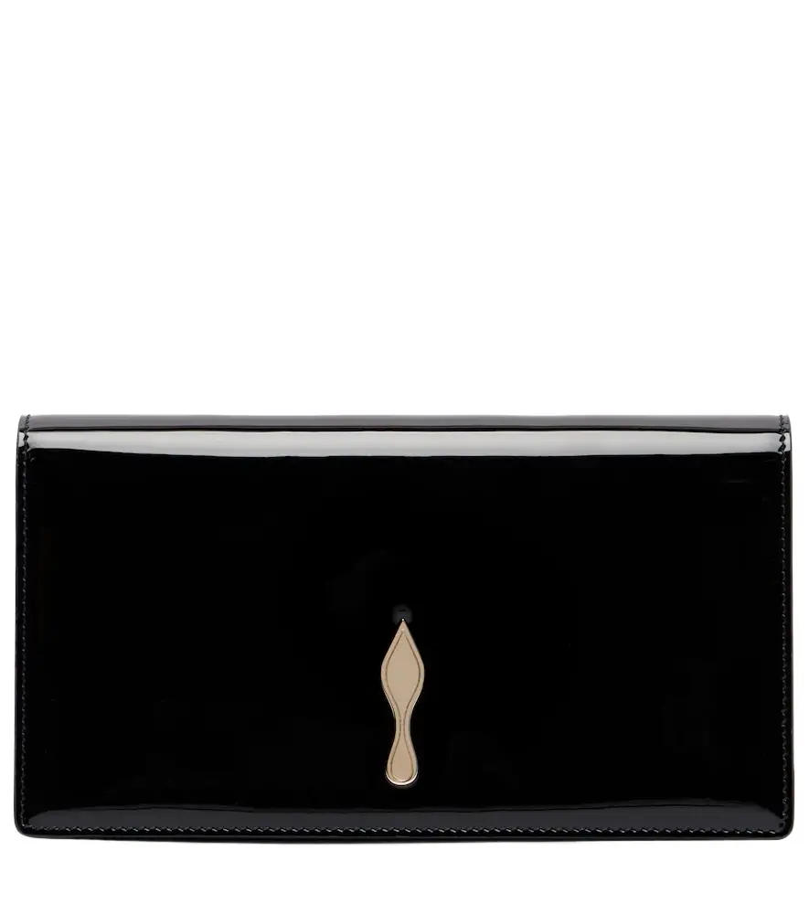 Christian Louboutin Bettina Small patent leather clutch