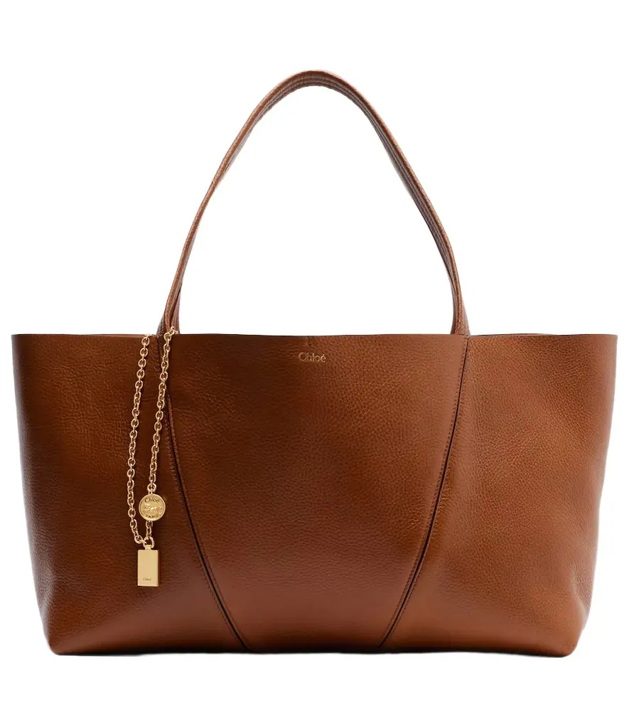 Chloe Chloé Chloé Spin East-West leather tote bag