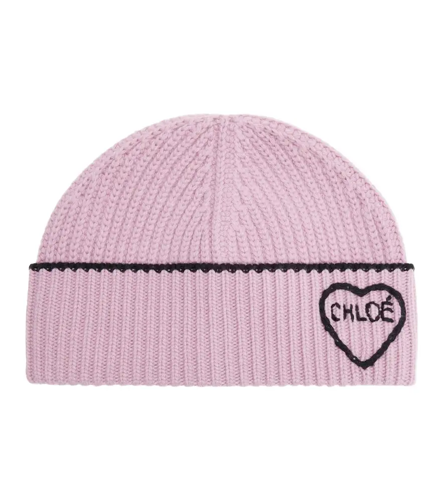 Chloe Chloé Chloé Encaur wool and cashmere beanie