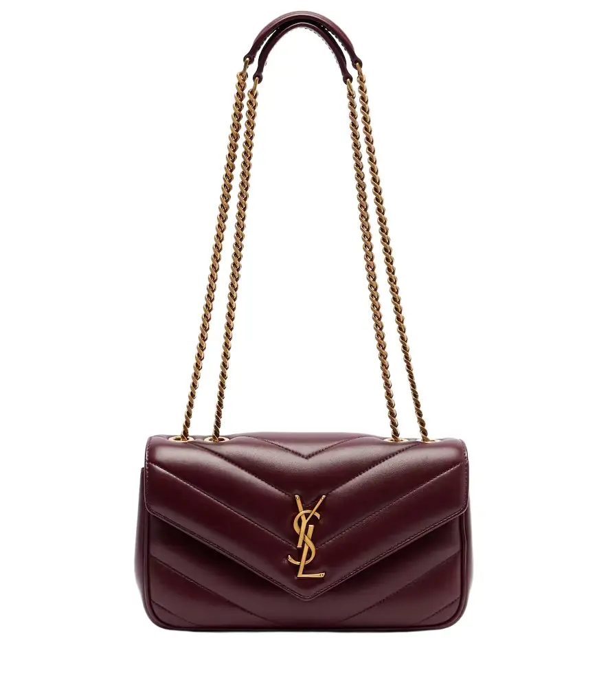 Saint Laurent Loulou Small leather shoulder bag