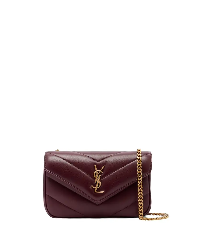 Saint Laurent Loulou Mini leather crossbody bag