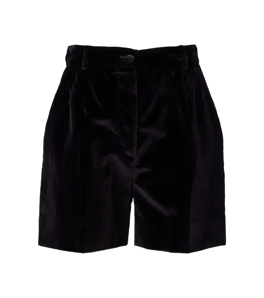 Dolce & Gabbana Cotton and silk-blend shorts