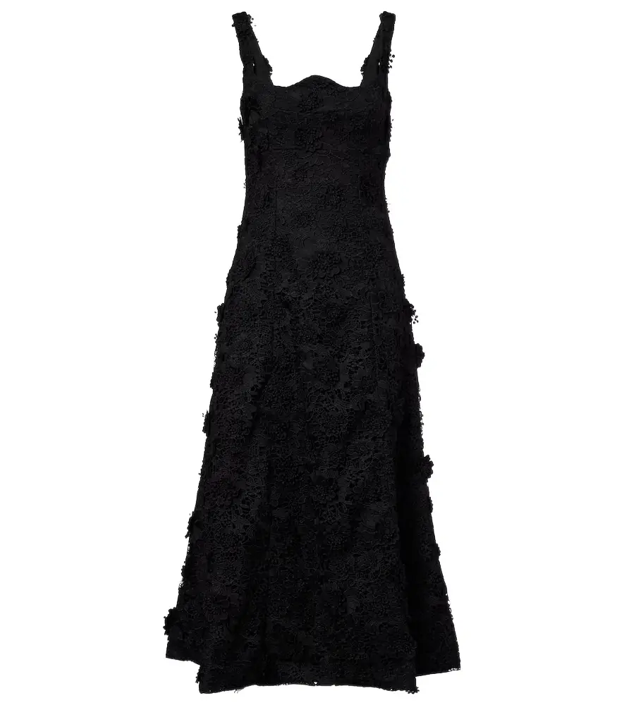Leo Lin Odette lace cocktail dress