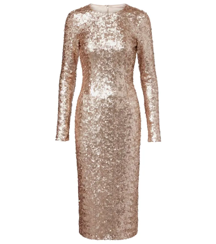 Dolce & Gabbana Sequined cocktail dress