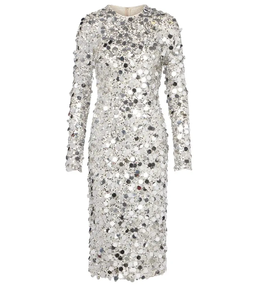 Dolce & Gabbana Sequined midi dress