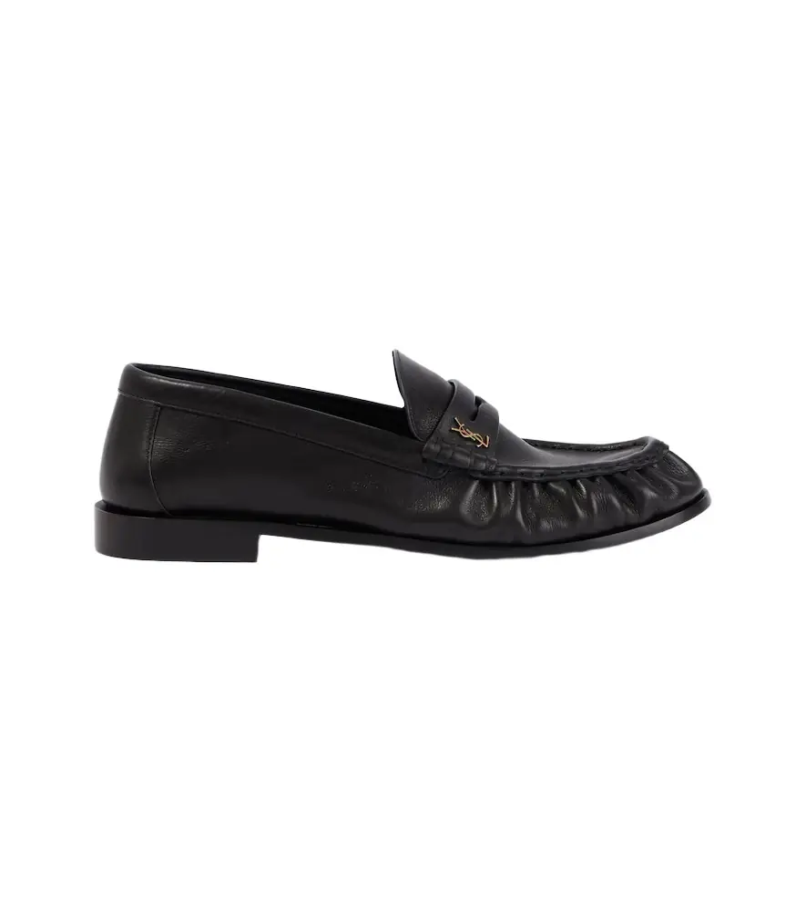 Saint Laurent Le Loafer leather penny loafers