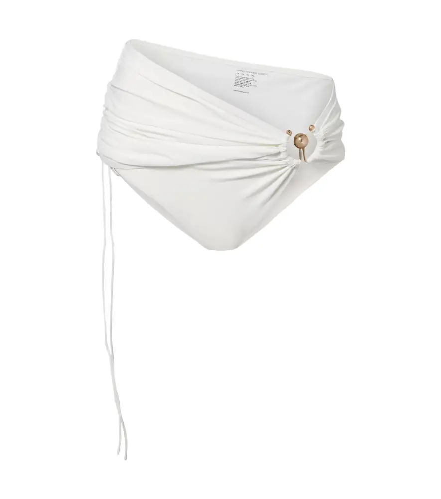 Christopher Esber Orbit ruched bikini bottoms
