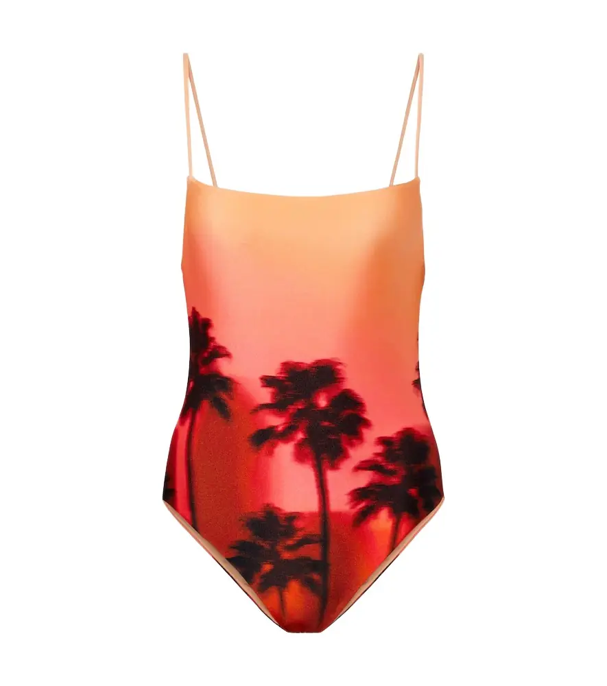 Simkhai Printed swimsuit