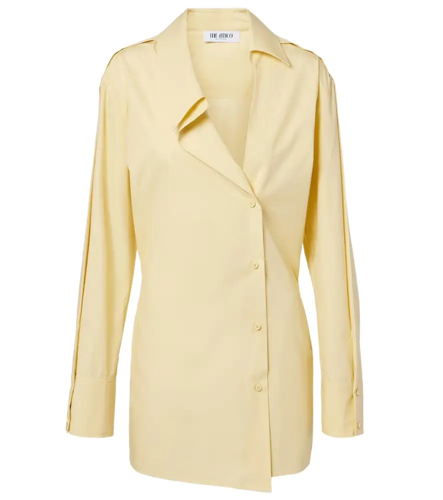 The Attico Cotton shirt dress