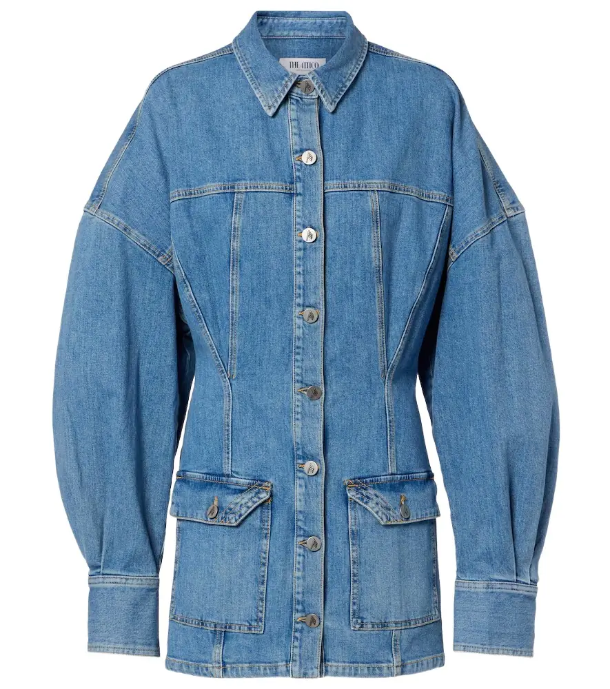 The Attico Denim minidress