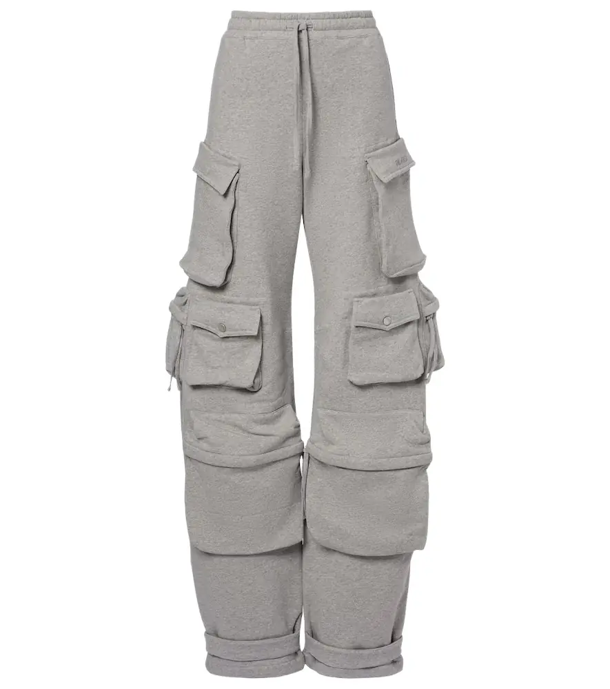 The Attico Cotton jersey sweatpants