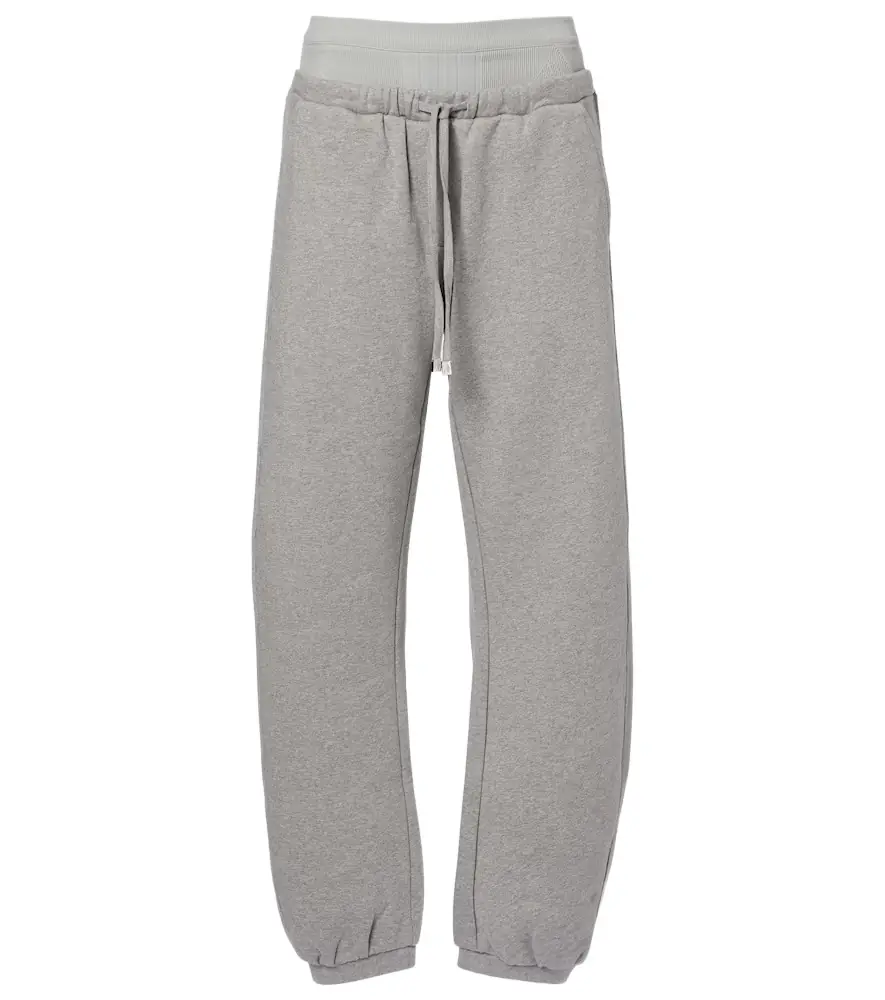 The Attico Cotton jersey sweatpants