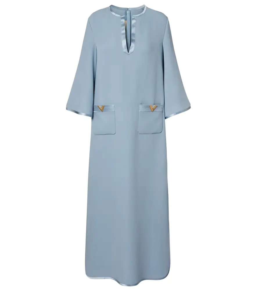 Valentino VGold silk maxi dress