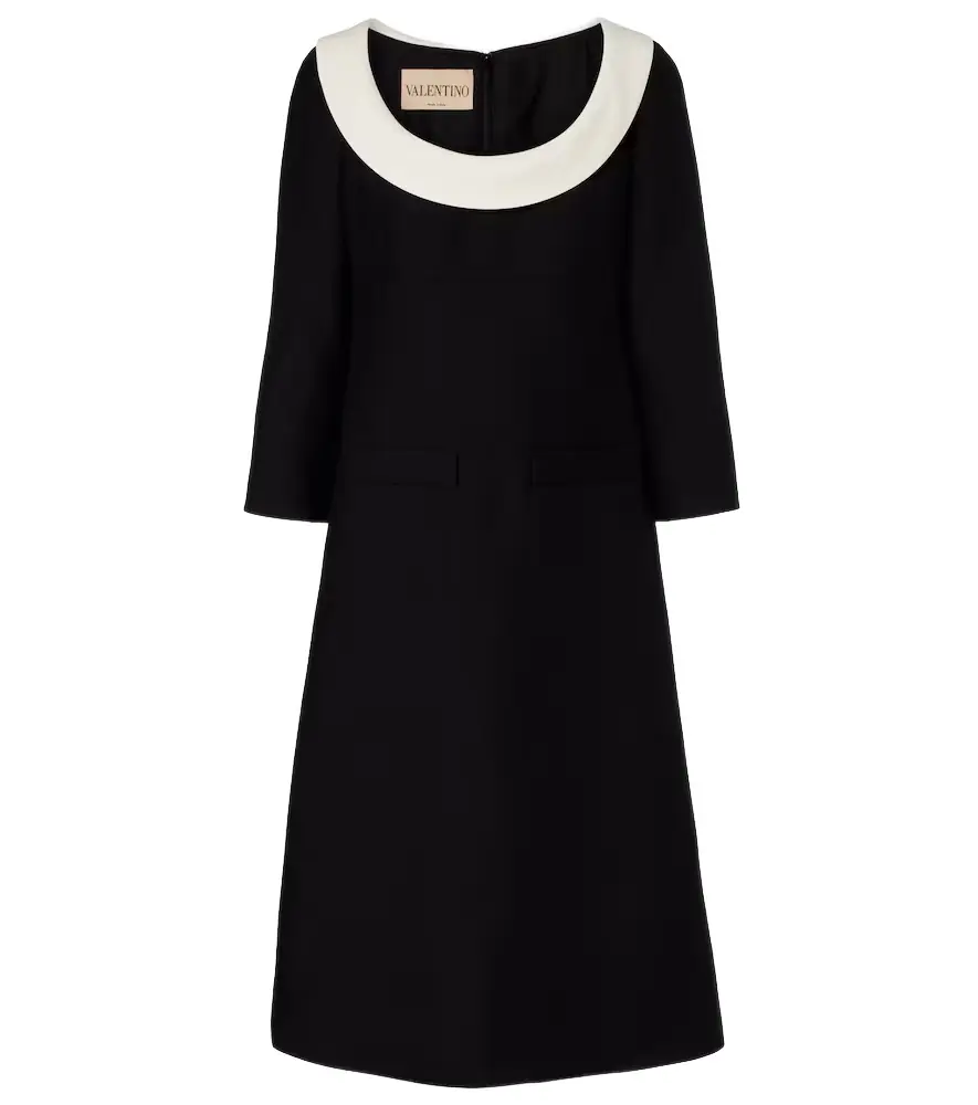 Valentino Crepe Couture midi dress