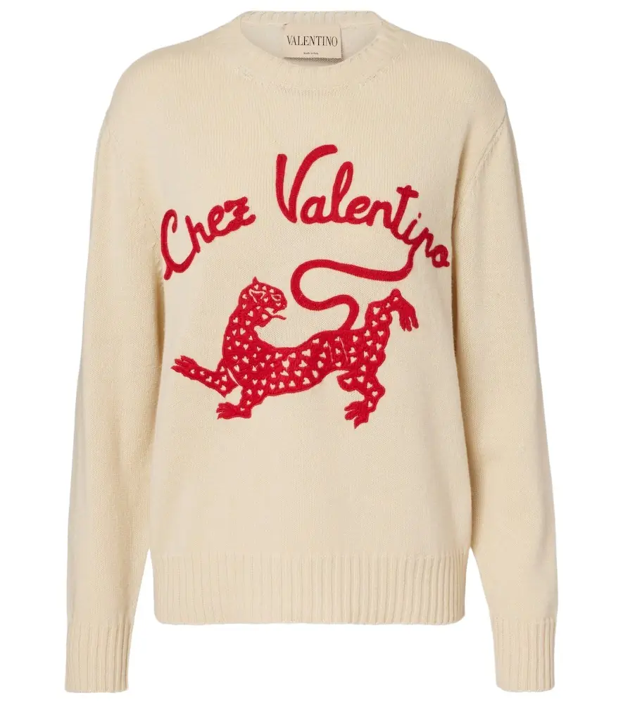 Valentino Chez  virgin wool sweater