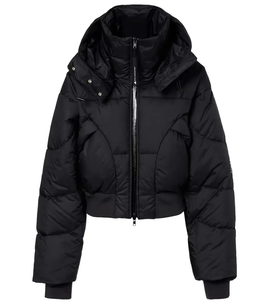 Adidas by Stella McCartney Cropped puffer jacket
