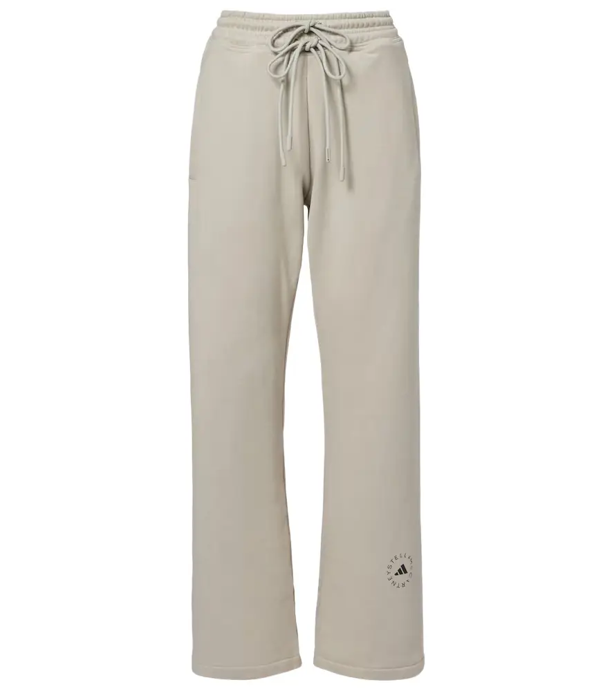 Adidas by Stella McCartney Cotton jersey sweatpants