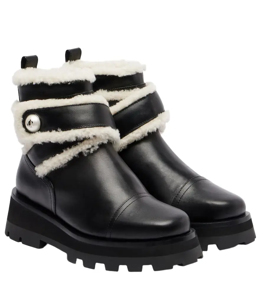 Jimmy Choo Meena leather ankle boots