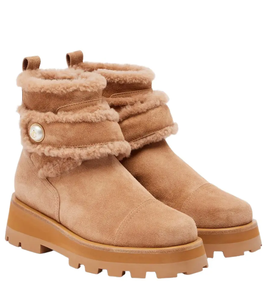 Jimmy Choo Meena suede ankle boots