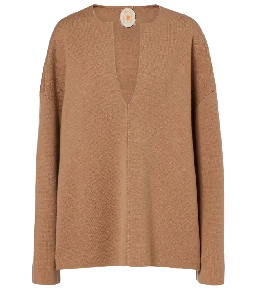 Jardin des Orangers Serafino wool and cashmere sweater