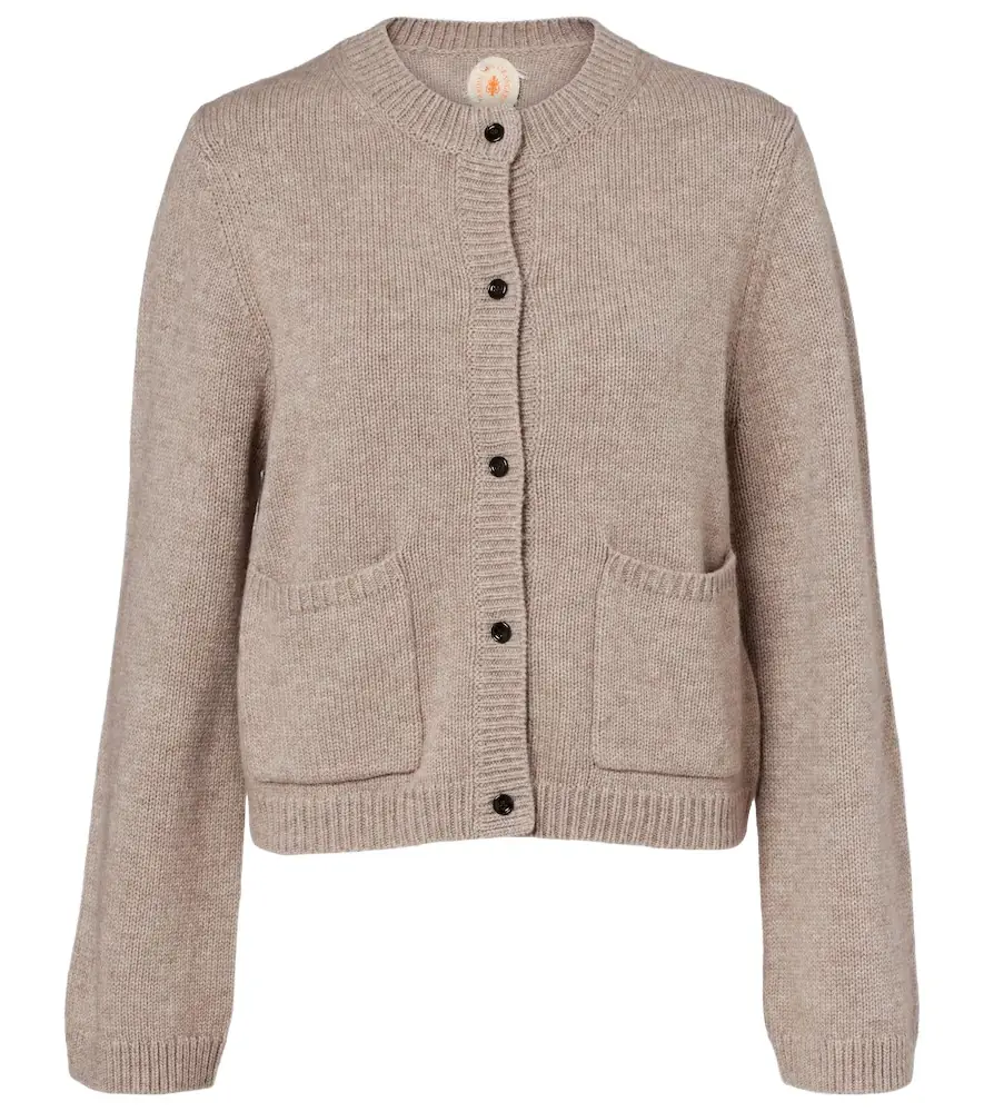 Jardin des Orangers Wool and cashmere cardigan