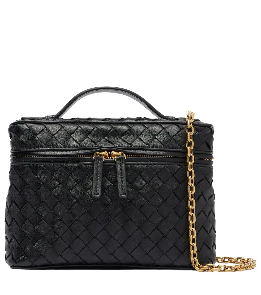Bottega Veneta Intrecciato leather crossbody bag