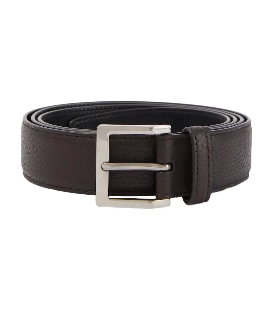 Saint Laurent Vadim leather belt