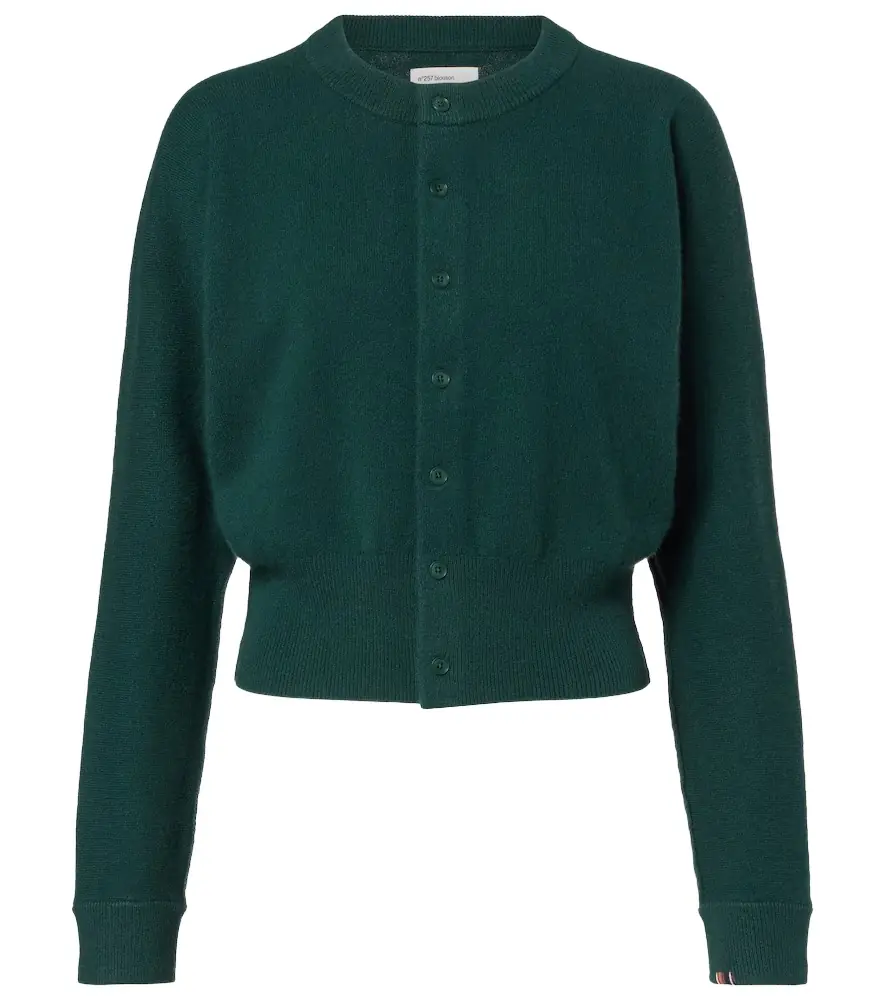 Extreme Cashmere Blouson cashmere-blend cardigan