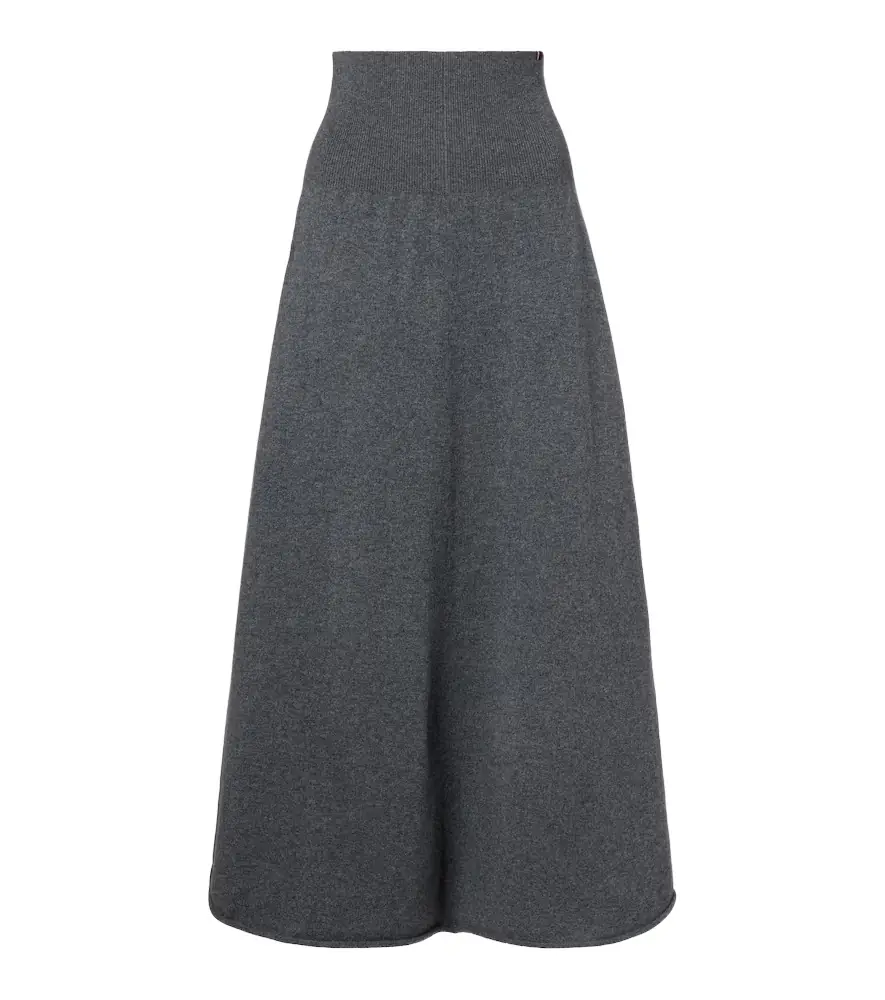 Extreme Cashmere N°388 Ease cashmere-blend maxi skirt