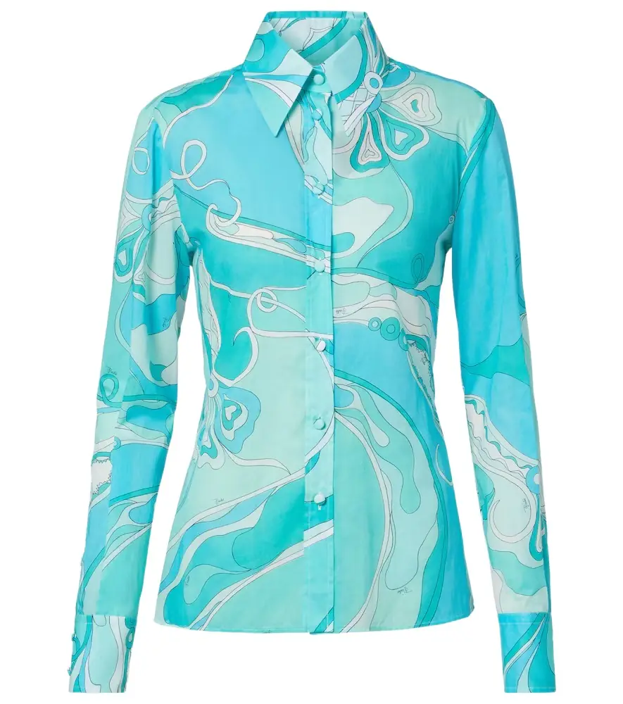 Pucci Orchidee cotton shirt