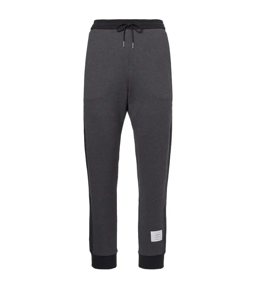 Thom Browne 4-Bar cotton jersey sweatpants