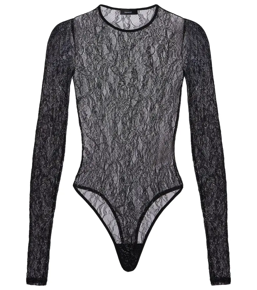 Wardrobe.NYC Wardrobe. NYC Floral lace bodysuit