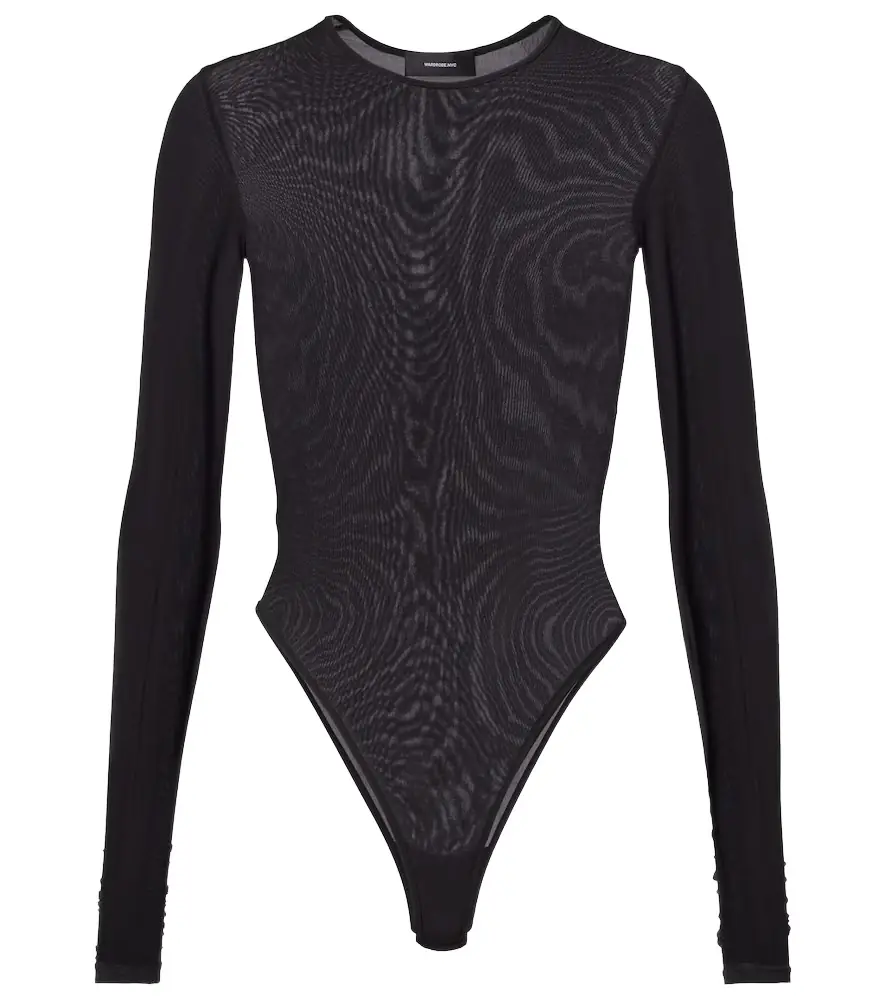 Wardrobe.NYC Wardrobe. NYC Sheer bodysuit